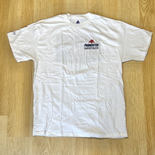Vtg Citizen ProMaster Navitach Watch Shirt XL Chronograph Racing Promo Tee Y2K - Picture 3 of 8