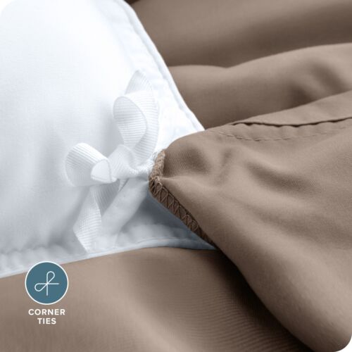 Bare Home Luxury Duvet Cover and Sham Set - Premium 1800 Collection - Ultra Soft - Picture 91 of 113