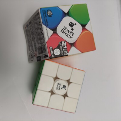 Zauberwürfel Speedcube 3x3 Swift Block von GAN Magnetisch OVP NEU