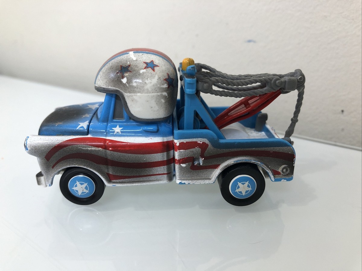 Disney Pixar Cars Burnt Daredevil Cannonball Mater Greater Diecast
