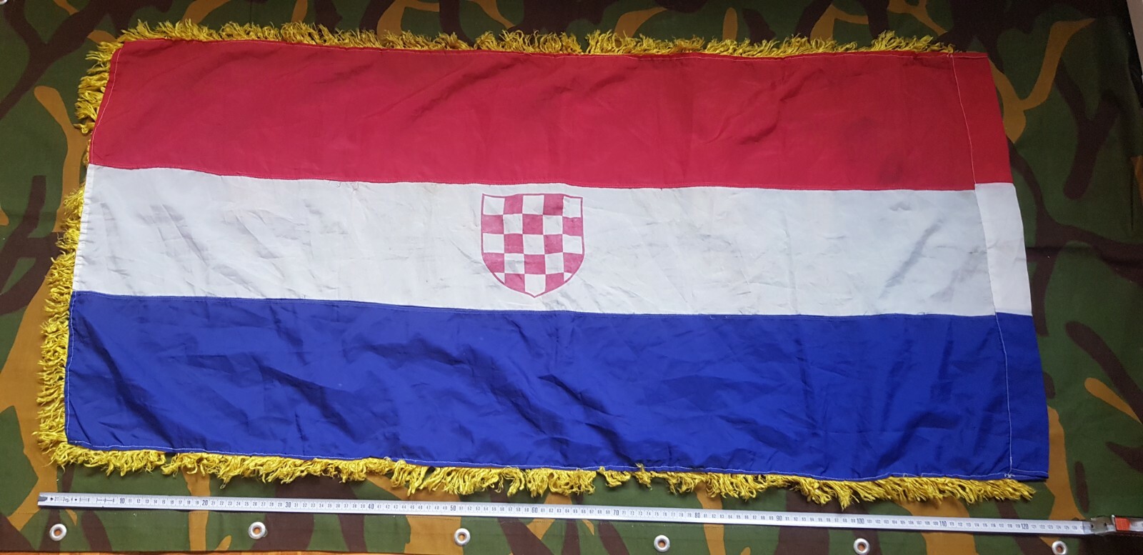 AZ FLAG Flagge Herceg-Bosna 1991-1994 – 150 X 90 Cm, Mit Schaftscheide, Aus Polyester