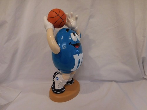 collectible m&ms candy dispenser "sport" basketball limited