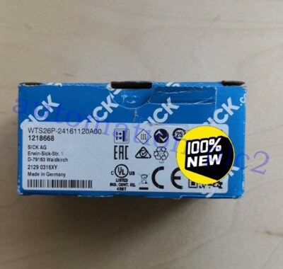 1PCS NEW SICK WTS26P-24161120A00 1218668 Photoelectric sensor Fast FedEx or DHL