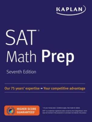 SAT Math Prep (Kaplan Test Prep) - Paperback By Kaplan Test Prep - ACCEPTABLE