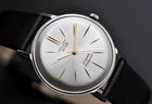 NOS! Poljot De Luxe Extra SLIM Watch  Men's Vintage Case Stainless Steel R