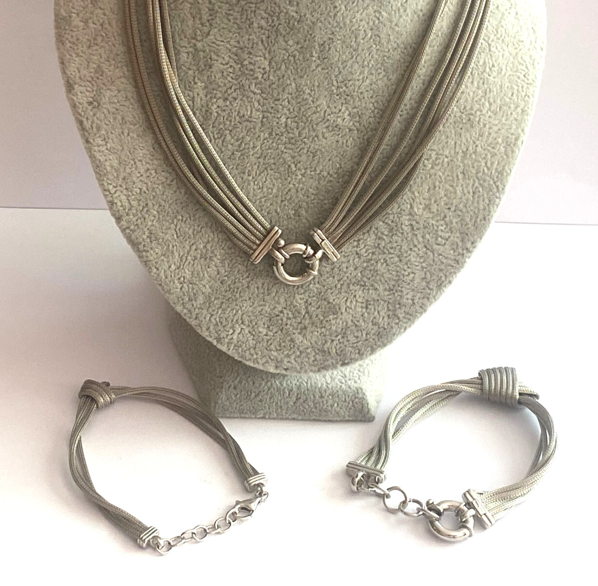 Authentic Rare W.KRUK Solid Silver 925 Necklace &… - image 9