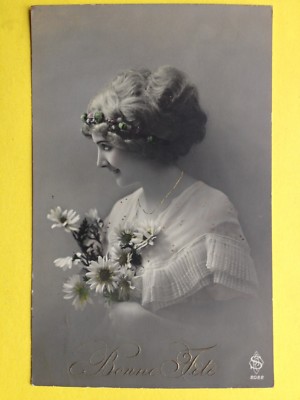 cpa von 1911 FANTASIE GUTES FEST Happy Holidays an Franziskus JUNES von ANTWERPEN