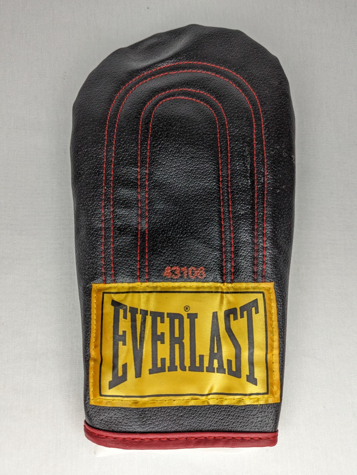 Everlast Speed Bag Gloves Black with Red Trim 43106 eBay