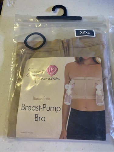 Secret Treasures Women’s Breast Pump Bra Size XXXL Lot Of 2 New - Picture 2 of 5