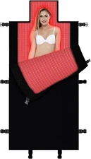 NEW 73''x 33'' Dual Wave LED Beads 660nm & 850nm Red Light Therapy Mat Full Body