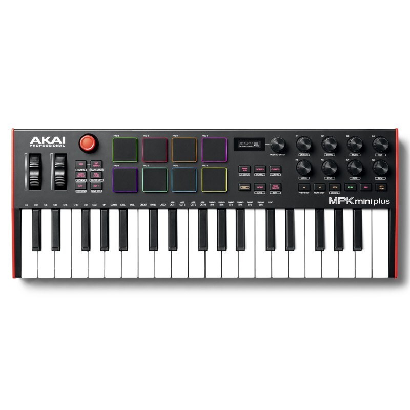 NEW Akai MPK mini plus USB Midi Compact Keyboard 37-key Pad