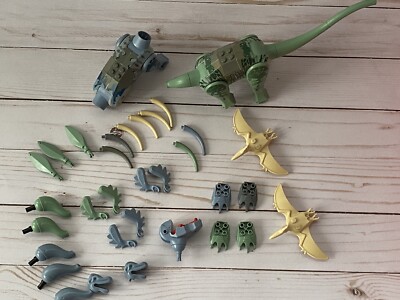 Lego Dinosaurs Lot - #6719/6720/6721/6722 - Parts Only - Hard to