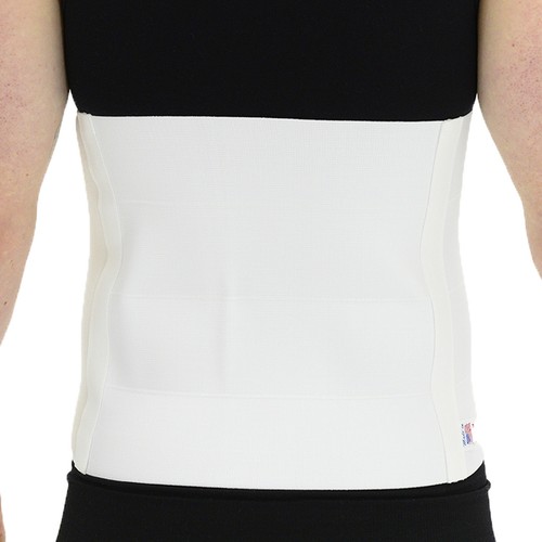 ITA-MED UNISEX Standard Elastic Abdominal Support Binder -12" Wide - Made in USA - Picture 2 of 4