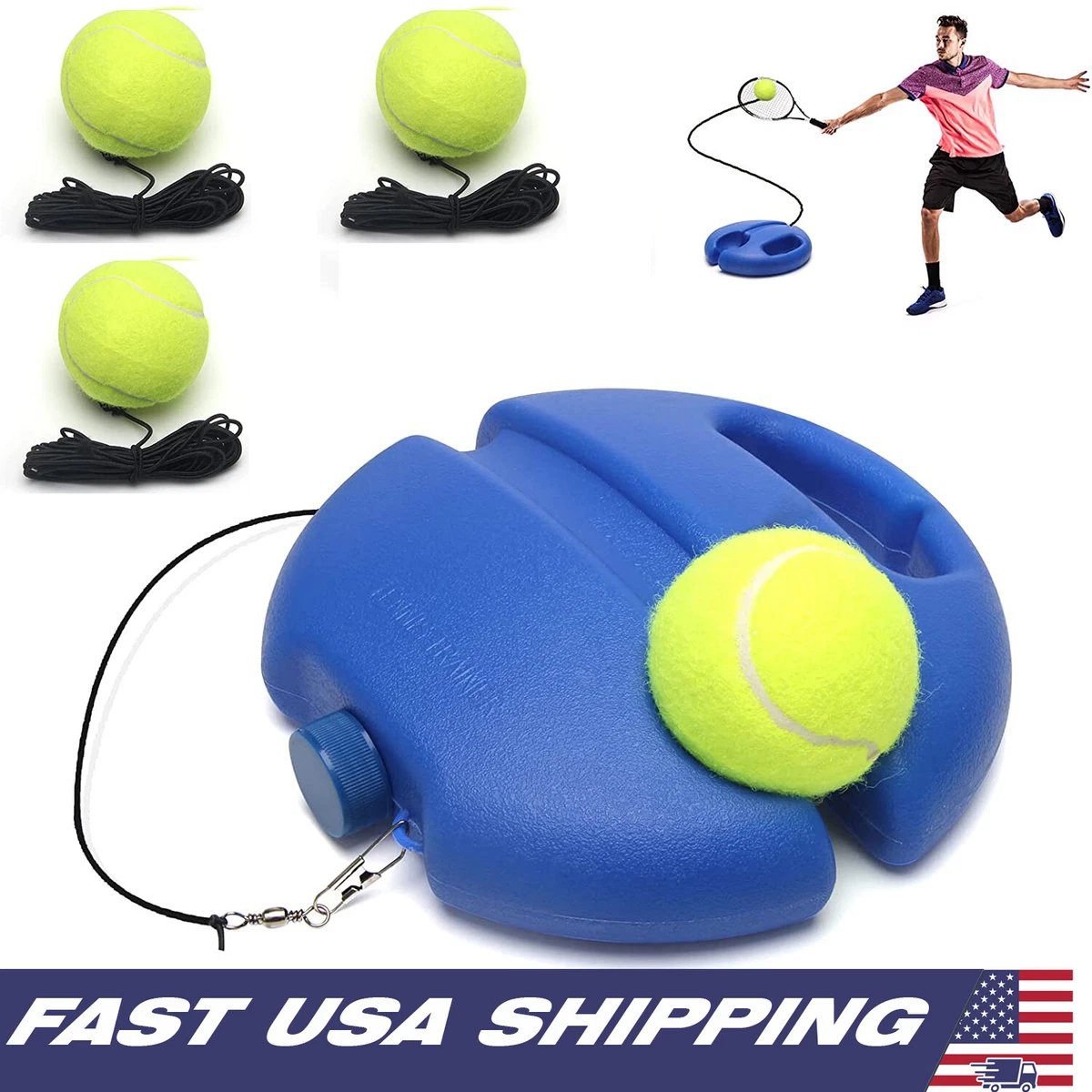 Tennis Trainer Rebound Ball with String Solo Tennis Training Kit