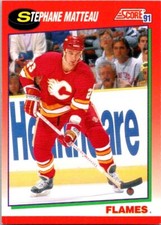 1991 Score Hockey Stephane Matteau