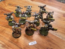 Warhammer 40k 40,000 Chaos Space Marines Tactical Marines Painted x10 OOP SK161