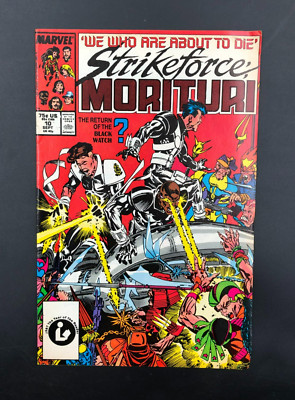 Strikeforce: Morituri: The Return of the Black Watch Issue #10 Marvel Comic Book