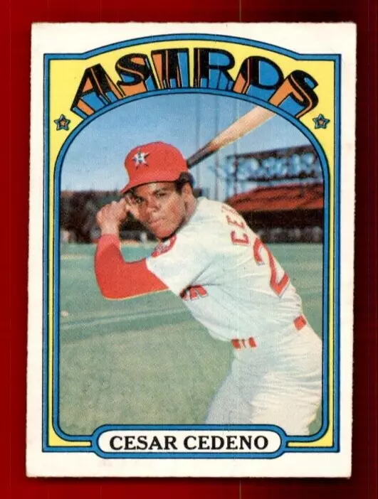 Cesar Cedeno trading card