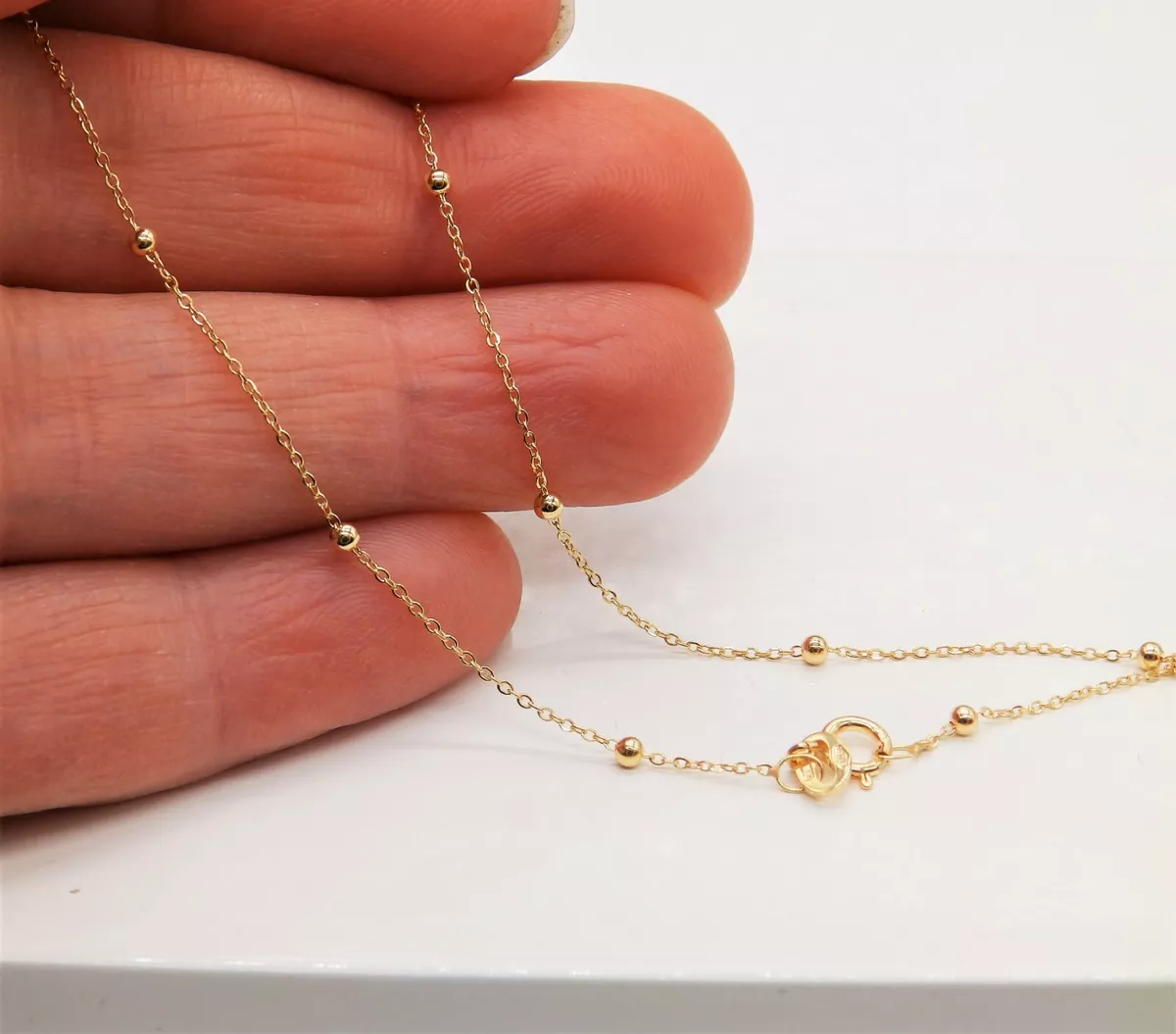 Touchstone Necklace - 9ct Yellow Gold