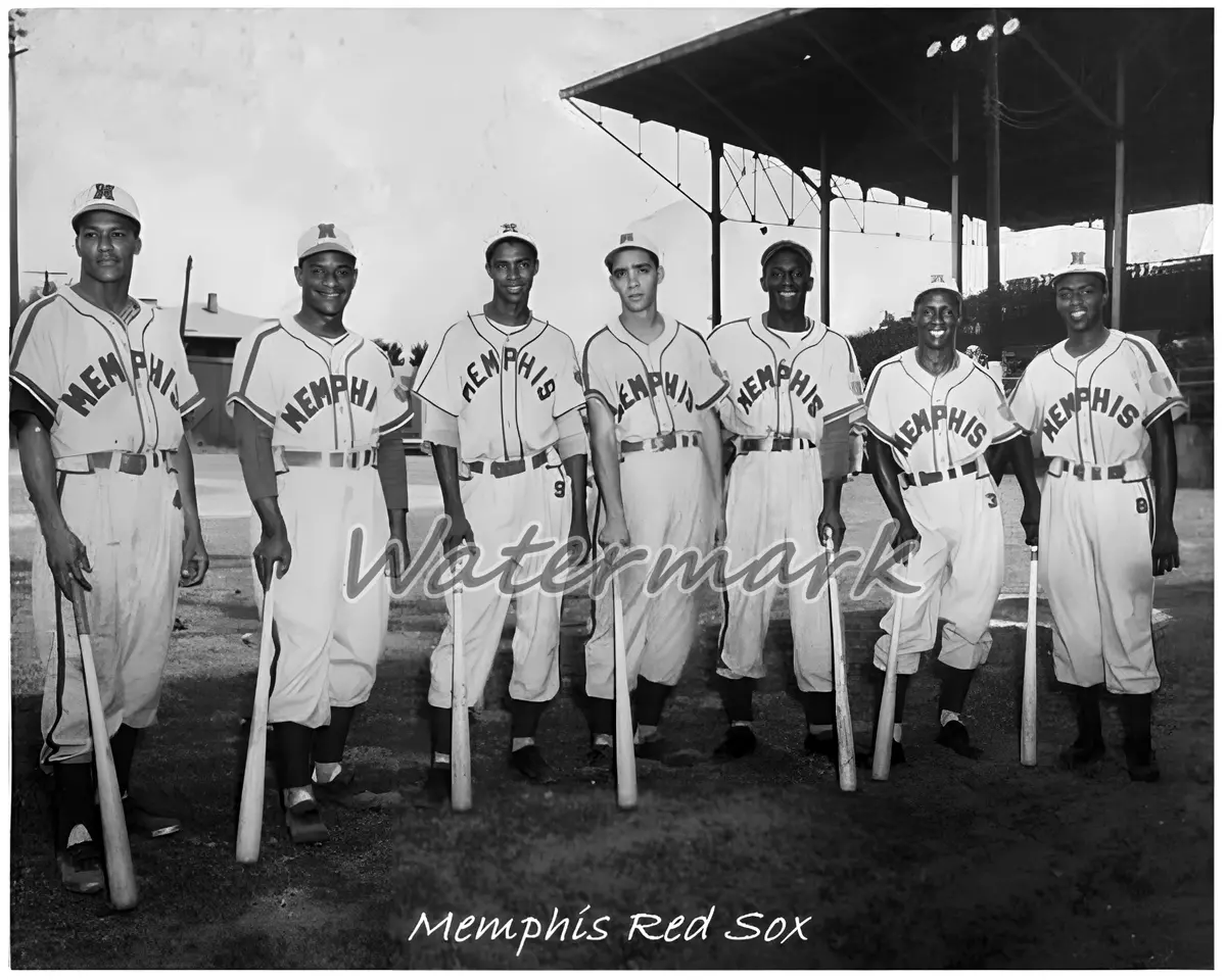 1950 NAL Negro American League Memphis Red Sox Black & White 8 X 10 Photo  Pic