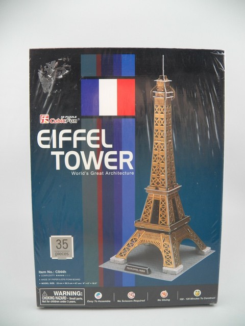 cubicfun 3d puzzle eiffel tower