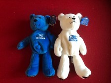 1998, Peyton Manning, Limited Treasures Pro Bears Set of 2 Vintage Colts 