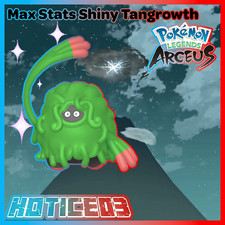 Pokemon Legends: Arceus Shiny Tangrowth Max Stats