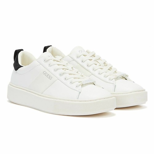 Guess Vice Mens White/Black Trainers | eBay