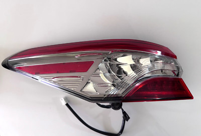 2018-2020 OEM TOYOTA CAMRY REAR LEFT DRIVER SIDE OUTER TAILLIGHT LIGHT FULL LED