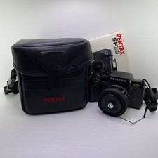 Vintage Pentax SF10 50mm SLR Film Camera SMC 1:1.7 50mm Bag Manuals