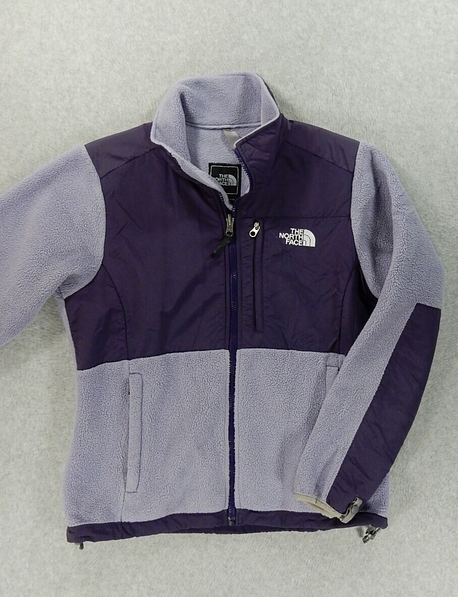 North Face Womens DENALI Alpine Fleece Jacket Small Purple