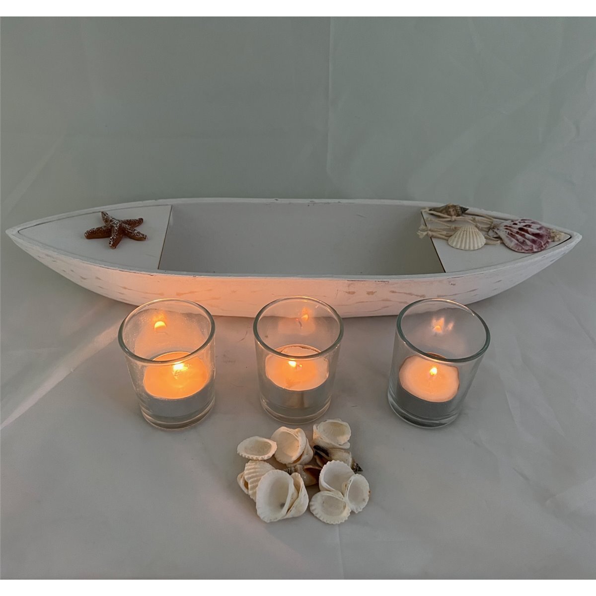 Sharplace Vintage Dampfboot Mit Kerzenantrieb - 12,5cm Eisen Spielzeug - Klassisches Wasserspielzeug