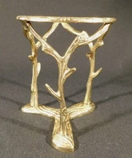 Sphere Display Stand Large Size Brass / Gold Color Tall BRANCH Design