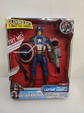 2011 Marvel Hasbro Hero Captain America The First Avenger Glowing Battle l3641