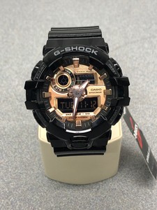 casio illuminator black gold
