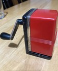 Vintage Boston ETTE  Manual Red Pencil Sharpener ~ Desk Mount ~Hunt Pen Co. — photo 5