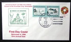 US, 1998 Santa Claus Indiana FDC & Tied On, 98-T3, Cachet & ALA Seals