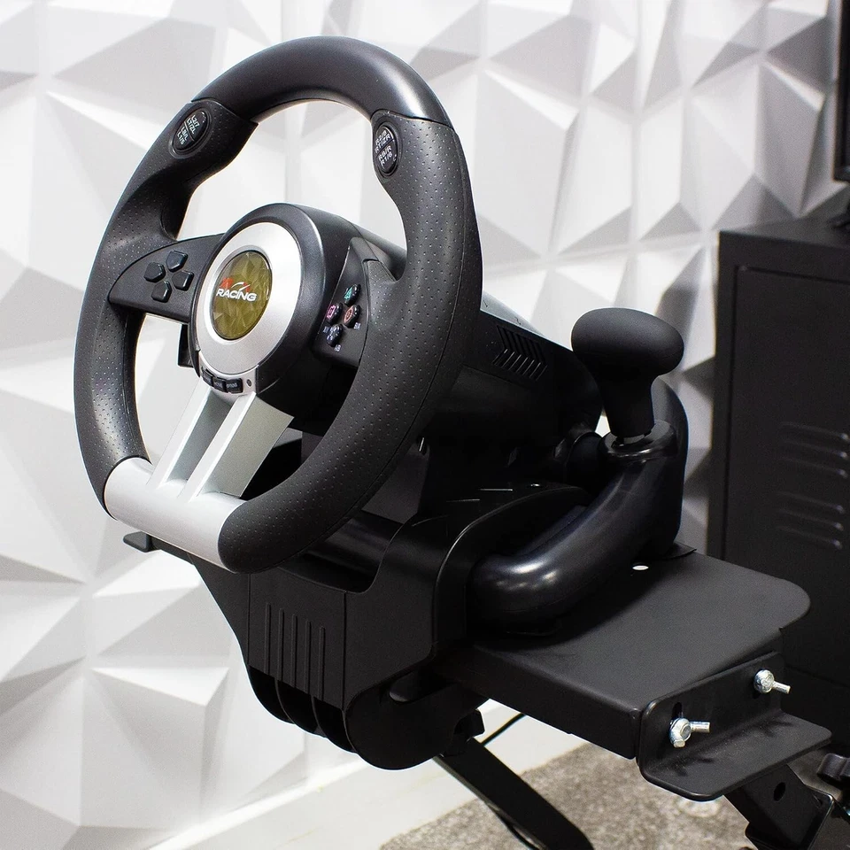X-Rocker XR Racing Racing Wheel and Floor Pedals, Vibration, Paddle Shifters - Image 4 of 4