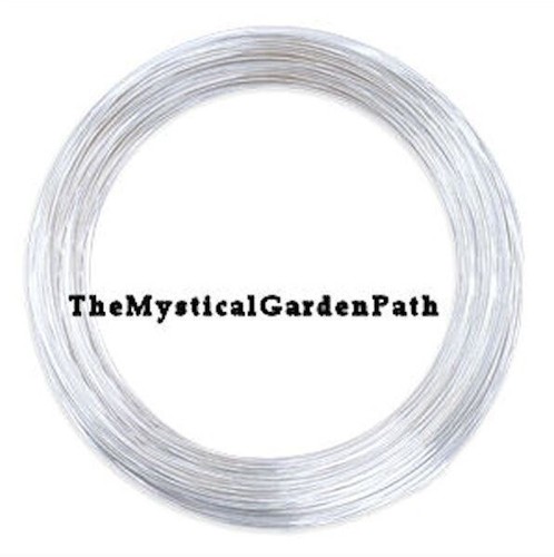 Fil Métallique Beadalon Rond Plaqué Argent Gauge 22 (0,64mm