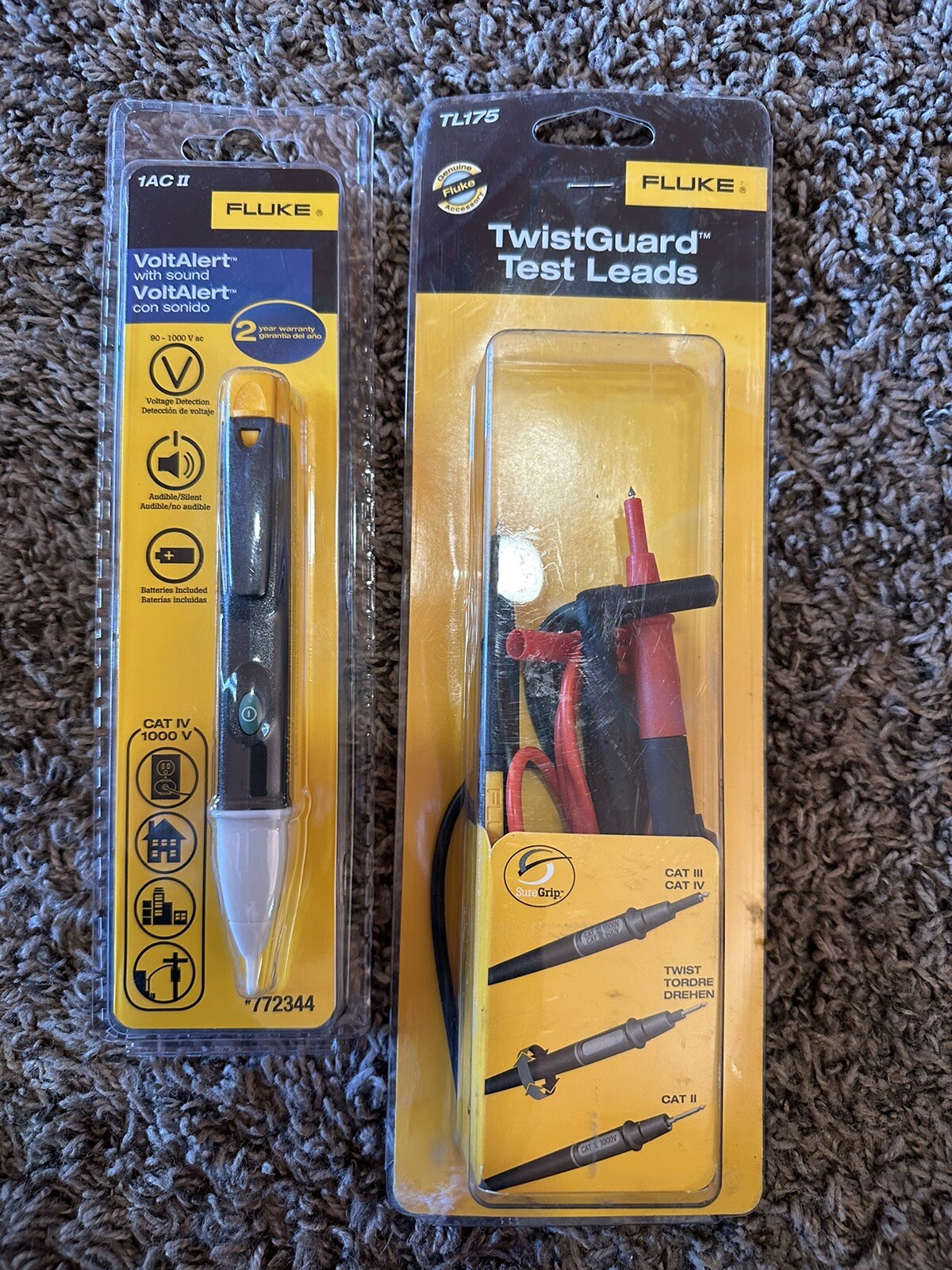 Fluke Test Leads And Volt Alert eBay