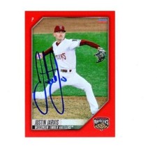Justin Jarvis signed autographed 2022 Wisconsin Timber Rattlers baseball card 