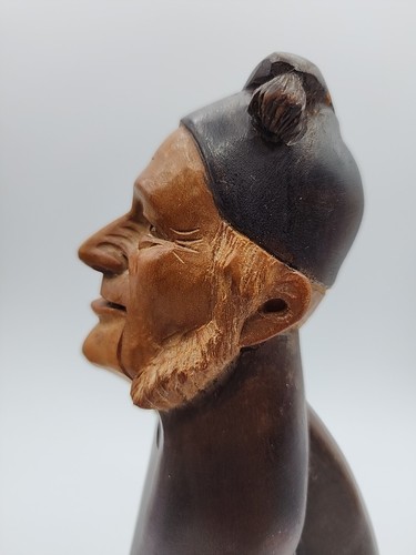 Black Forest? Swiss? French? Nutcracker Man with Cap Toboggan Hat Side Whiskers - Picture 5 of 24