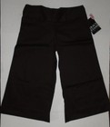 Womens Junior's Tracy Evans Unlimited Black Soft Summer Fun Goucho Pants Sz 5  — photo 8