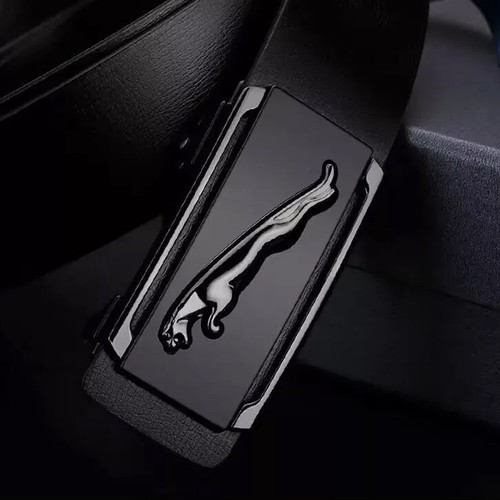 Luxury Men Genuine Leather Belt Automatic Buckle Ratchet Waist Strap Jeans. - Picture 23 of 24