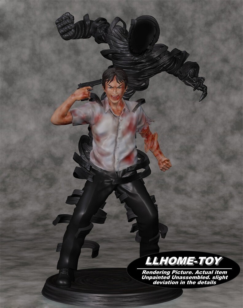 1/6 39cm Ajin Nagai 3D Printing GK Figure Model Kit Unpainted Unassembled GK
