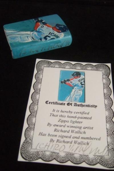 ICHIRO × ZIPPO ZIPPO ICHIRO RICHARD WALLICH Major League Mariners | eBay