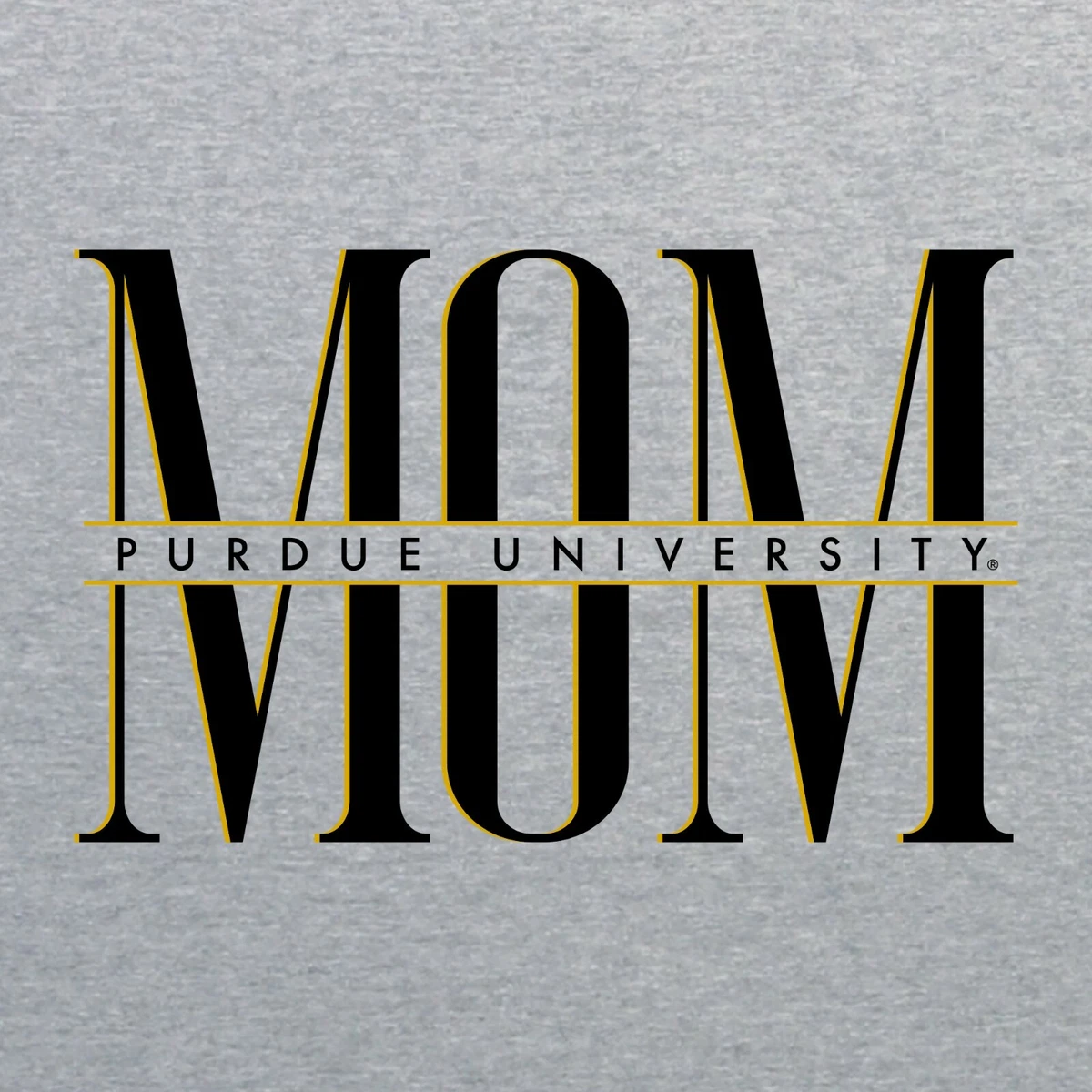Purdue Boilermakers Classic Mom Crewneck Sweatshirt - Sport Grey | eBay