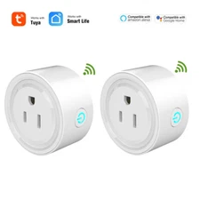 Smart Life APP WiFi Power Socket US Plug Wireless Timer Switch Outlet for Alexa