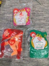 3 Pack Vintage McDonald's Happy Meal Toys NEW In Bag 1998 1999 2004 Halloween
