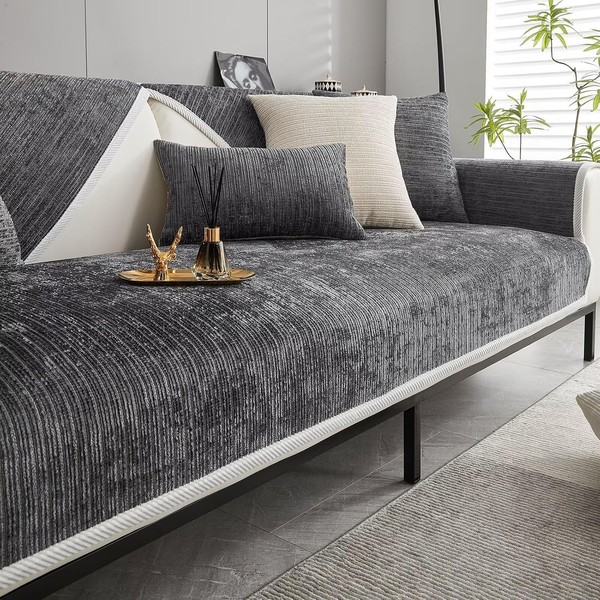 Sofa ÜBerzug, Couch ÜBerzug L Form 1/2/3/4 Sitzer, Sofa Cover Sofabezug Ecksofa-image